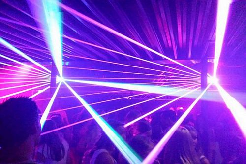 Bruiloft.DJ Lasershow