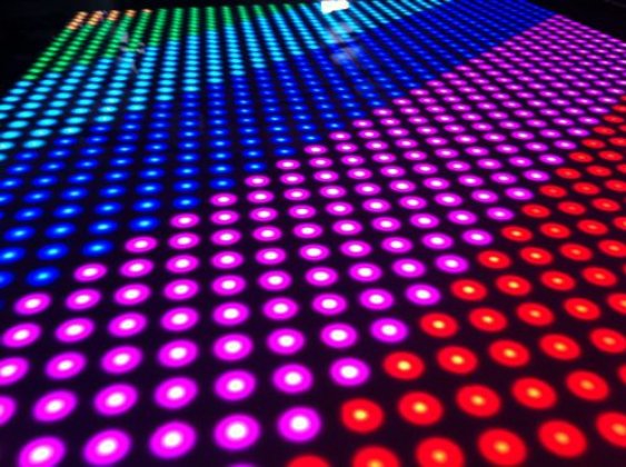 Bruiloft.DJ Extra LED Dansvloer